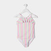Maillot de bain une pièce parme fille