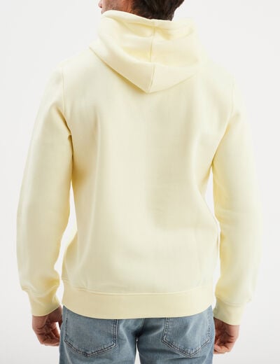 Sweat à capuche hoodie Creeks jaune clair homme