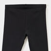 Legging doublé coton noir bébé fille