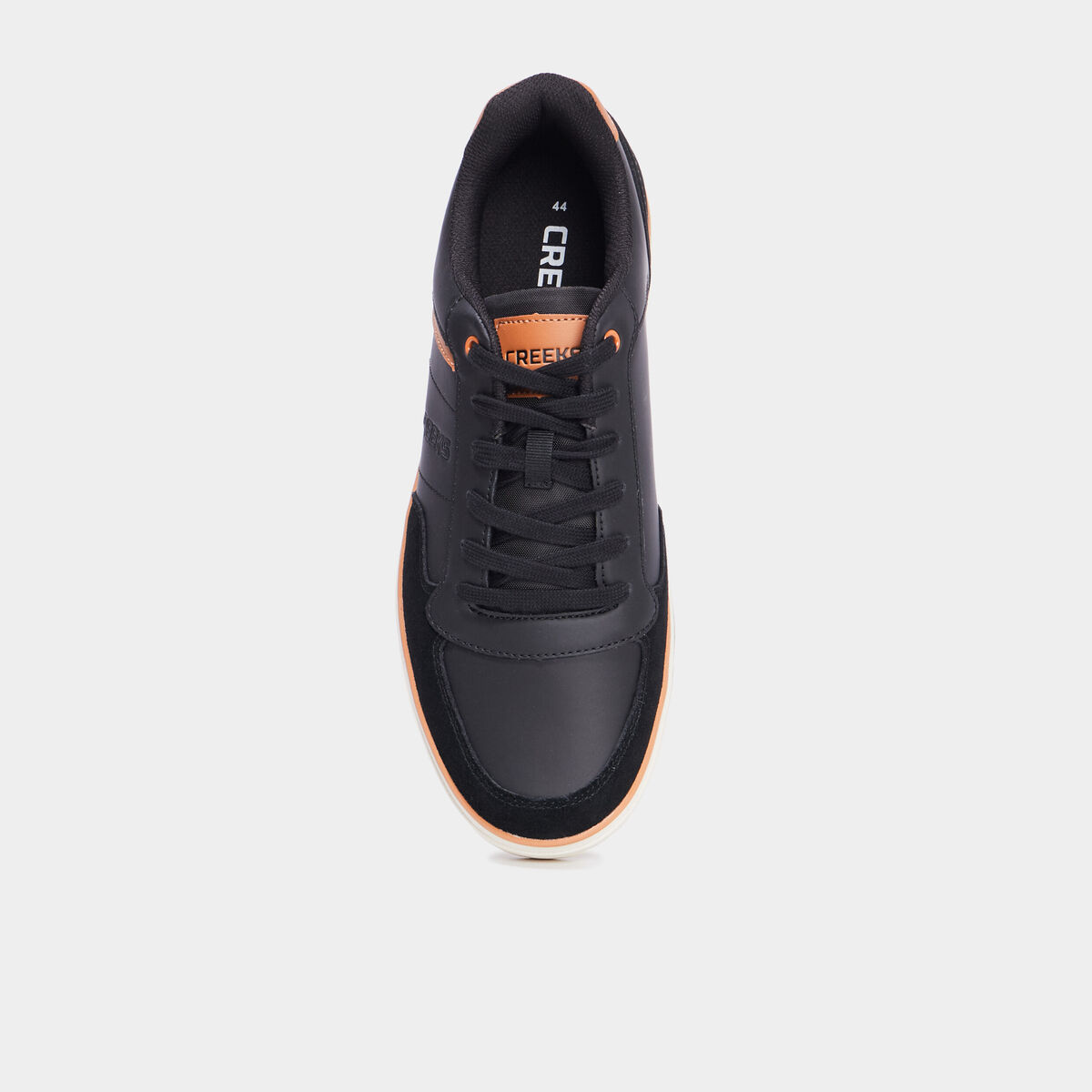 Tennis basses à lacets noir homme