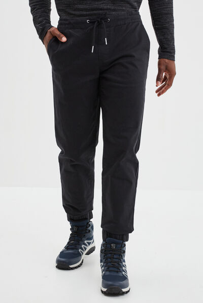 Pantalon jogpant noir homme