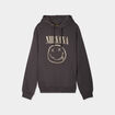 Sweat à capuche hoodie coton Nirvana noir homme