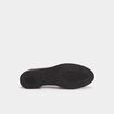 Mocassins en cuir noir femme