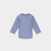 T-shirt manches longues coton ecru b&eacute;b&eacute; gar&ccedil;on