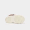 Baskets montantes zipp&eacute;es rose clair b&eacute;b&eacute; fille