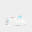 Chaussons effet polaire blanc fille