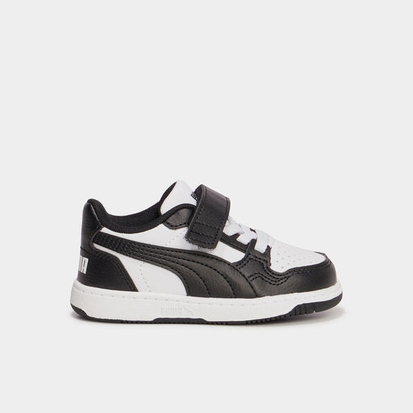 tennis basses a scratchs puma lite noir bebeg Tennis basses à scratchs Puma Lite noir bébé garçon