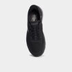 Baskets running lacets élastiqués noir femme