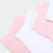 Lot 10 paires chaussettes invisibles rose fille