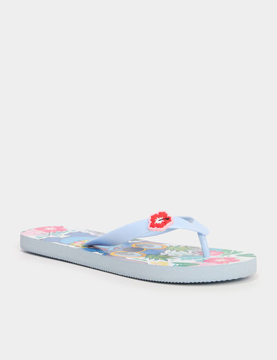 Tongs de plage Stitch multicolore femme