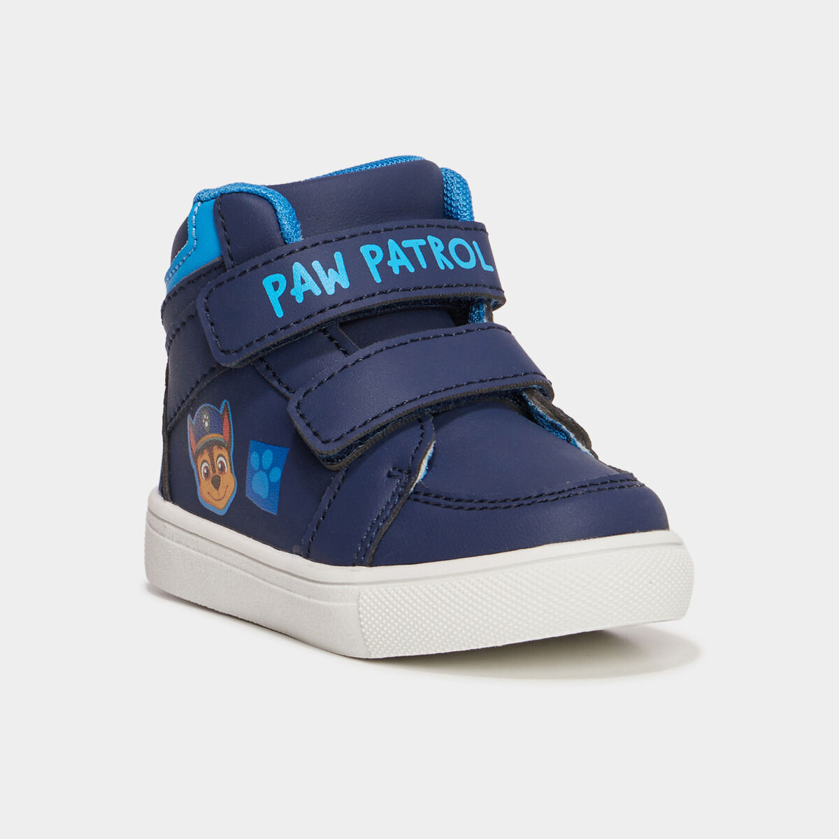 Baskets montantes &agrave; scratchs Paw Patrol bleu marine b&eacute;b&eacute; gar&ccedil;on