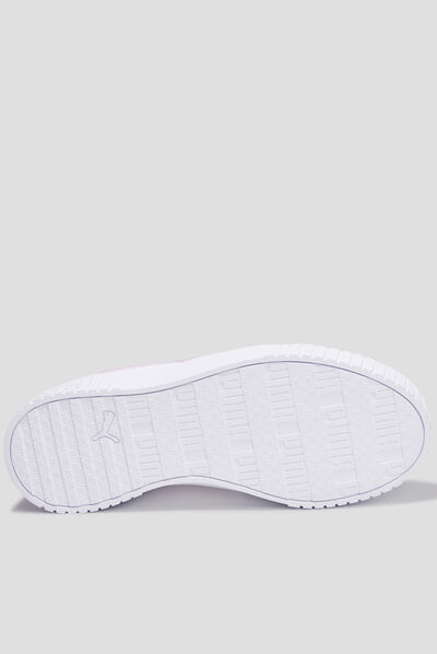 Tennis à lacets Puma Carina 2.0 Holo blanc fille