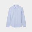 Chemise coton manches longues Creeks bleu ciel homme