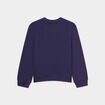 Sweat col rond coton Harry Potter bleu marine fille