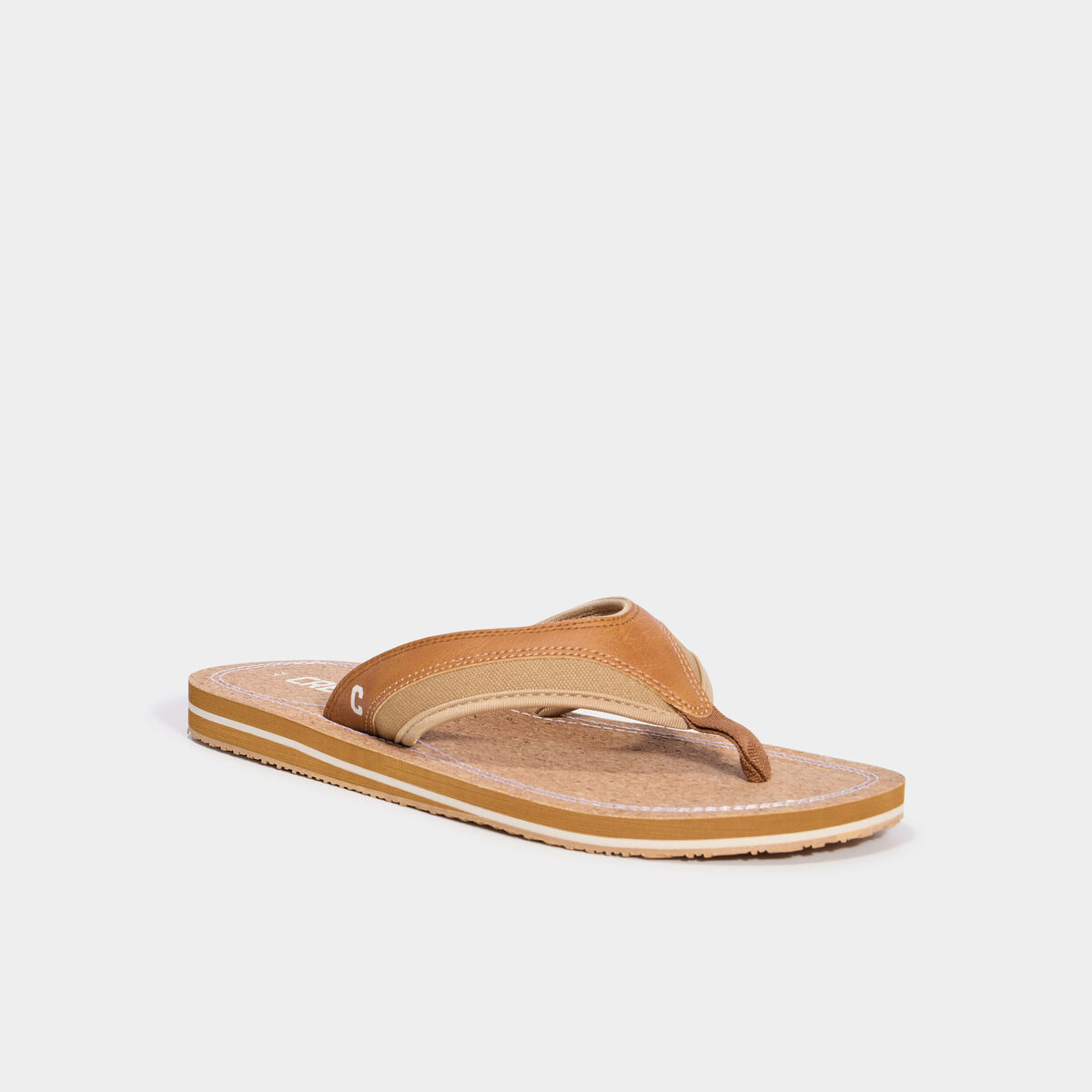 Tongs plates sable homme