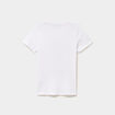 T-shirt &agrave; manches courtes coton blanc gar&ccedil;on