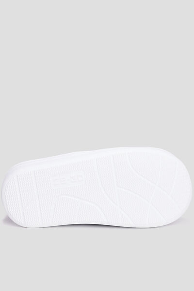 Chaussons sans gêne matelassés Creeks bleu garçon