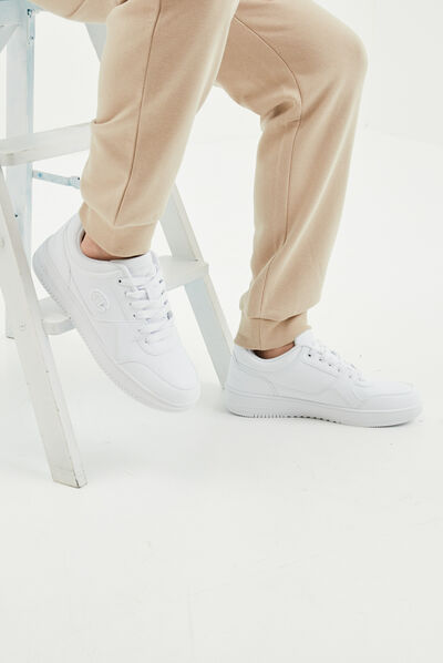 Tennis à lacets Champion Rebound blanc homme