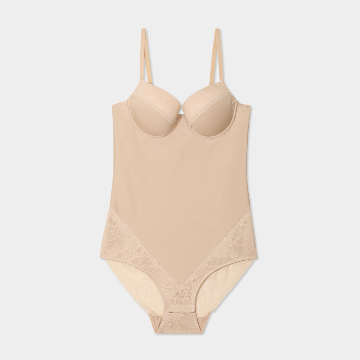 Body gainant beige femme