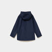 Coupe-vent imperm&eacute;able &agrave; capuche bleu marine gar&ccedil;on