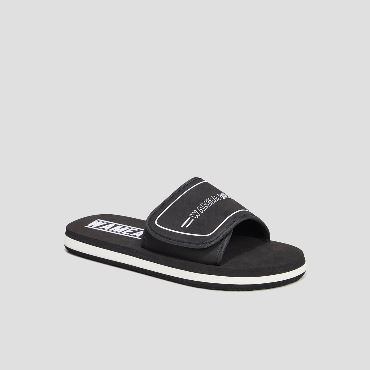 Mules à scratchs noir homme
