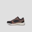Runnings &agrave; m&eacute;moire de forme Skechers marron homme