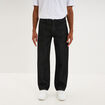 Jean relaxed 5 poches coton denim noir homme