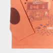 T-shirt manches longues Creeks orange bébé garçon