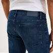 Jeans regular 5 poches denim used homme