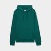 Sweat molleton à capuche hoodie vert foncé homme