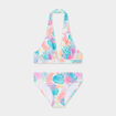 Maillot de bain 2 pièces beige fille