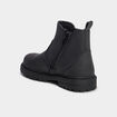 Boots crant&eacute;es noir gar&ccedil;on