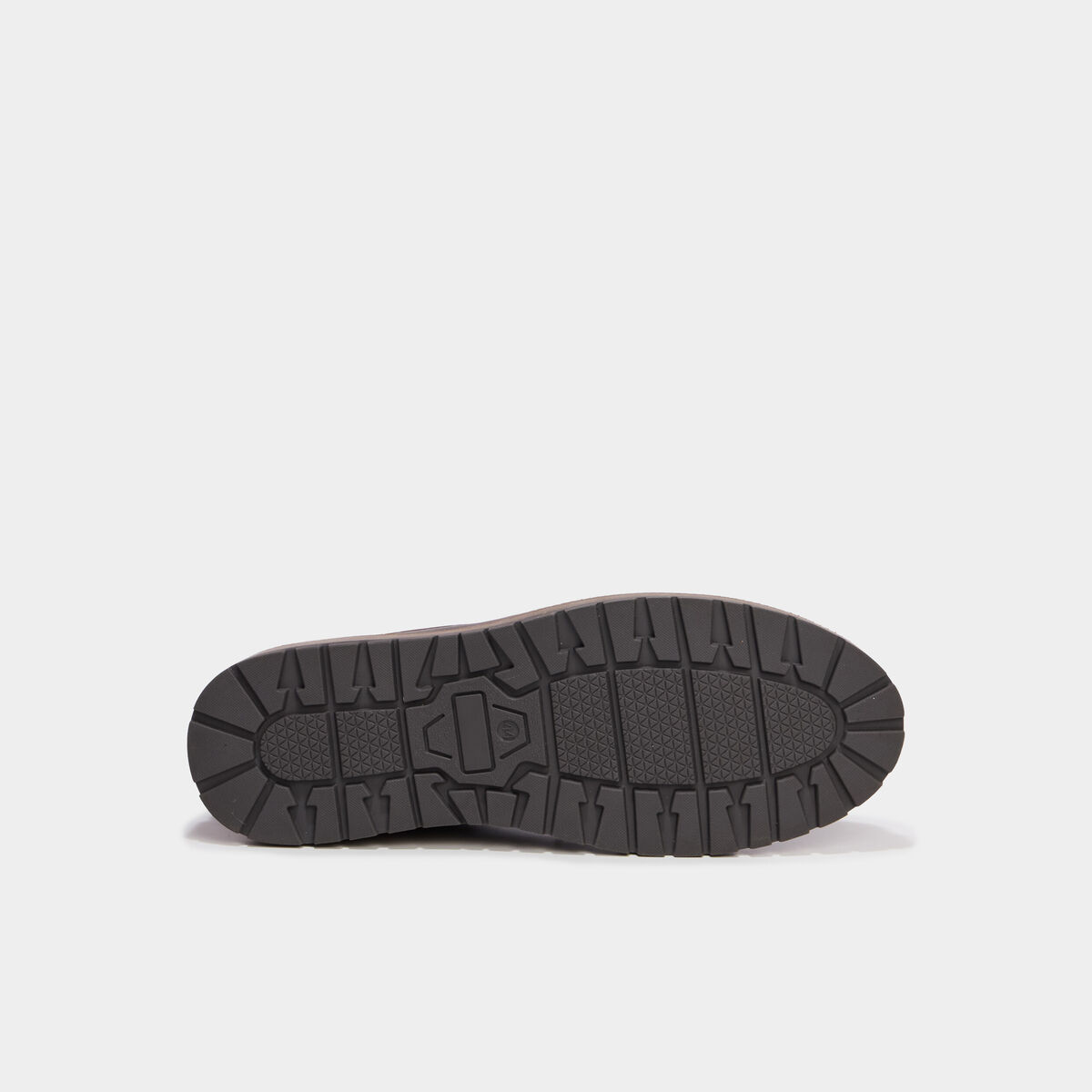 Boots &agrave; lacets en cuir marron homme