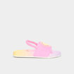 Mules de plage avec brides multicolore fille