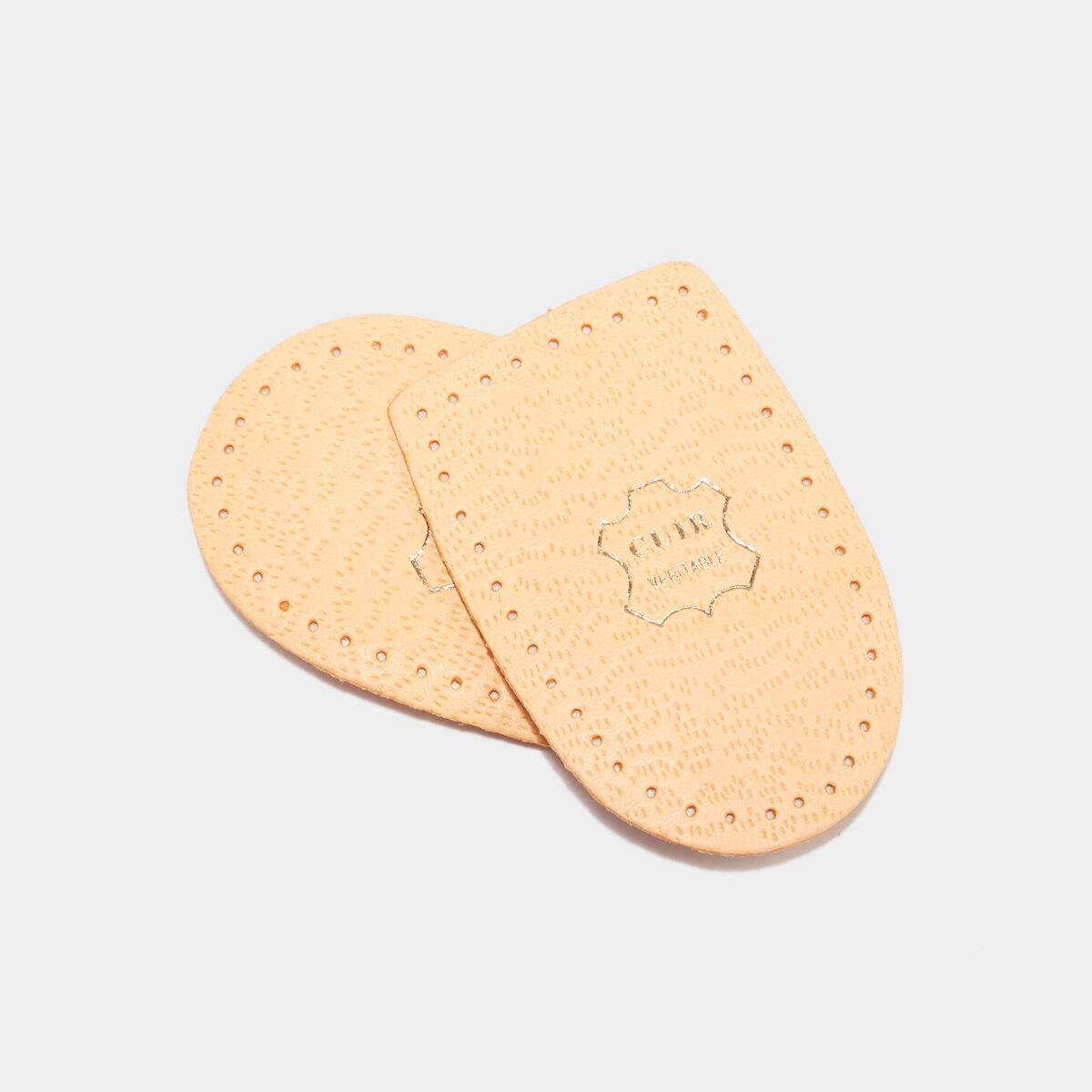 Talonnettes en cuir Tawata ivoire femme
