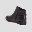 Bottines avec brides noir femme