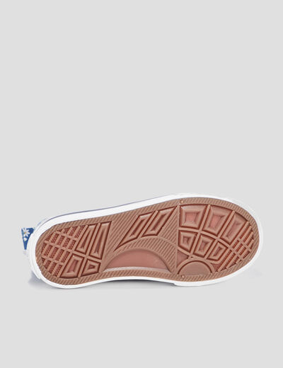 Tennis montantes en toile Creeks bleu fille
