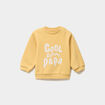 Sweat manches longues jaune b&eacute;b&eacute; gar&ccedil;on