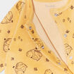 Pyjama dors-bien col rond effet polaire jaune bébé