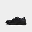 Baskets &agrave; scratchs confort noir homme