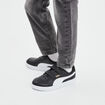 Tennis basses à scratchs Puma Shuffle noir garçon