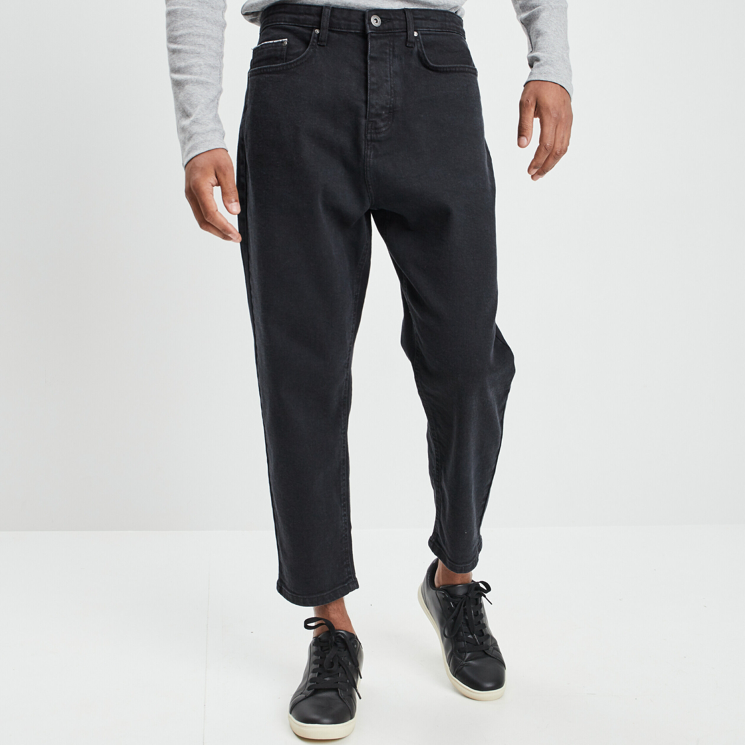 Jeans droit denim noir homme CREEKS