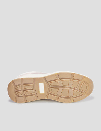 Baskets running fausse fourrure Creeks multicolore femme
