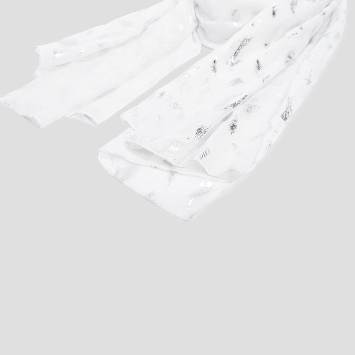 Foulard ecru femme