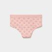 Lot 5 shortys coton majoritaire rose fille