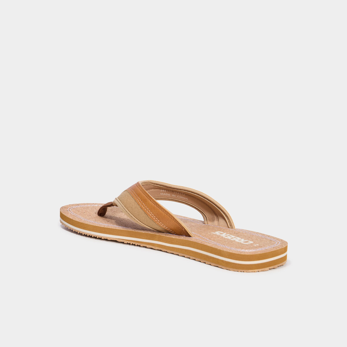 Tongs plates sable homme