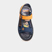 Sandales &agrave; scratchs Naruto multicolore gar&ccedil;on