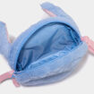 Sac bandouli&egrave;re fausse fourrure Stitch bleu fille
