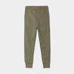 Pantalon de jogging taille élastiquée vert kaki garçon