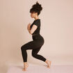 Legging de sport taille haute noir femme